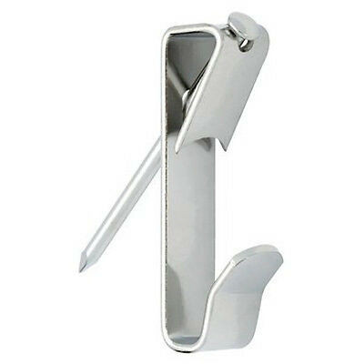 Brainerd B71030G-CHR Pack of Picture Hangers Chrome 30# Pack of 8