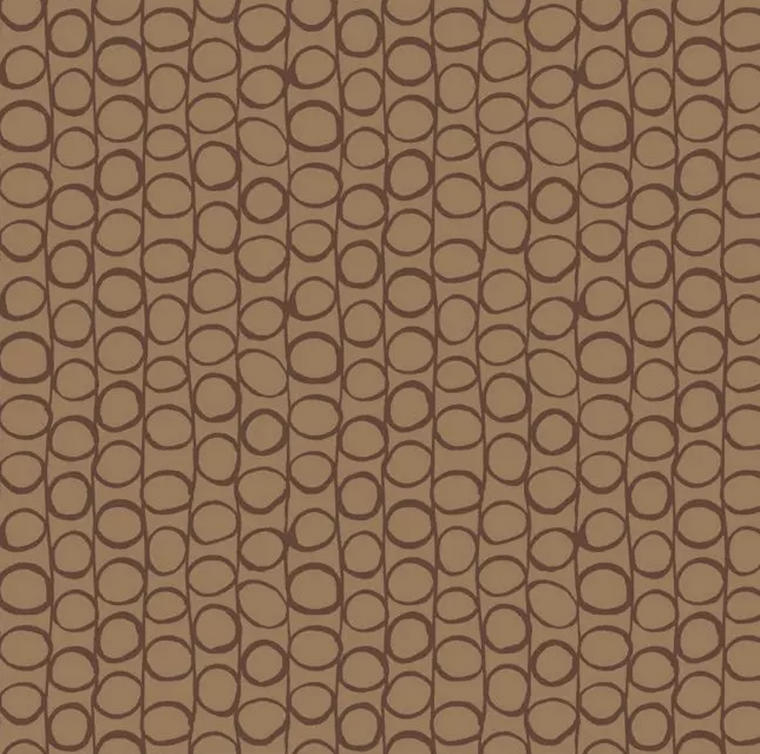 Stof Fabrics 4512-440 Dot Mania Pebbles Brown Cotton Fabric By The Yard Stof Fabrics 4512-440 Dot Mania Pebbles Brown Cotton Fabric By The Yard