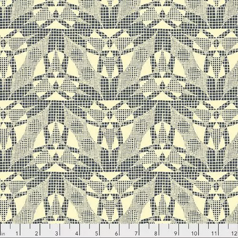 Amy Butler Natural Beauty CPAB018 Spider Web Bone Cotton Fabric By Yard