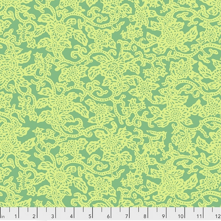 Free Spirit Snow Leopard Silk Road PWSL091 Kashgar Green Cotton Fabric by The Yard Free Spirit Snow Leopard Silk Road PWSL091 Kashgar Green Cotton Fabric by The Yard