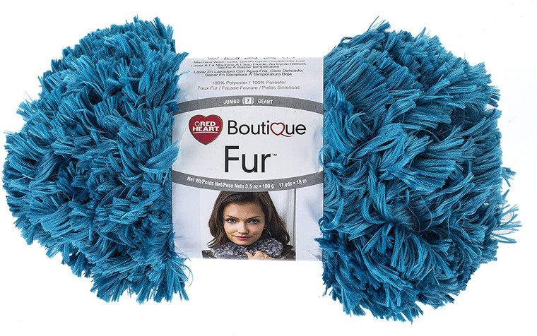 Red Heart Boutique Fur Seaport Knitting & Crochet Yarn
