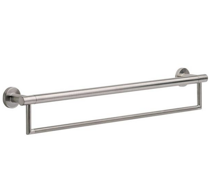 Delta 41519-SS Contemporary 24" Towel Bar / Assist Bar Stainless Steel