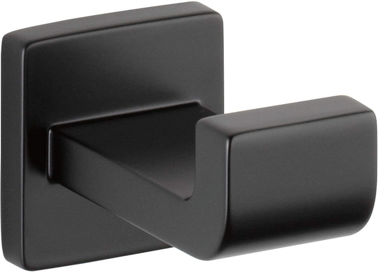 Delta 77535-BL Arzo Bath Robe Hook Black Finish
