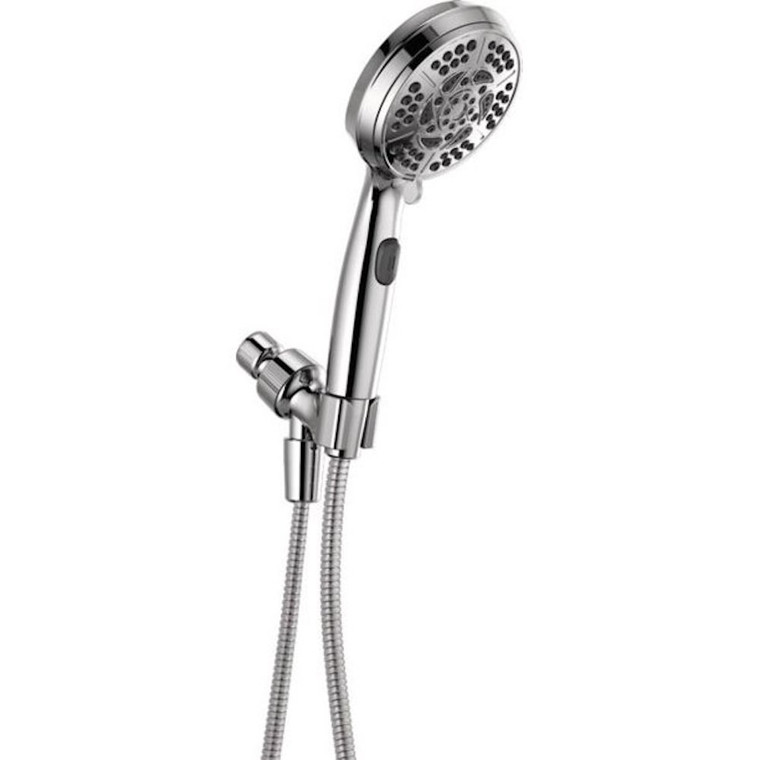 Peerless 76730 7 Spray Power Massage Hand Shower Head, Chrome Finish