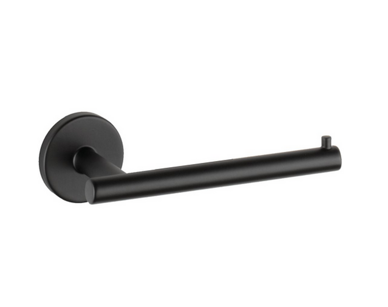 Delta 75950-BL Trinsic Bath Toilet Paper Holder Matte Black Finish