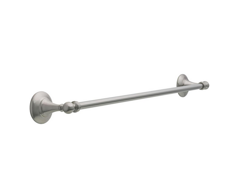 DELTA GRE24-BN Greenwich II Bath Hardware 24" Towel Bar Satin Nickel
