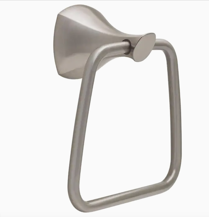 Delta Bath SAN46-BN Sandover Towel Ring Brushed Nickel Finish