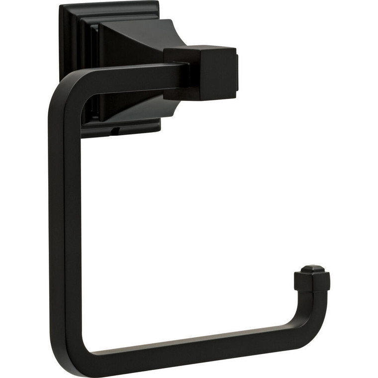 Delta 22046-FB Lakewood Bath Towel Ring Matte Black Finish
