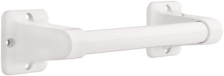 Delta DF509-W 9" Assist Safety Bar 7/8" Diameter Exposed Mount White Delta DF509-W 9" Assist Safety Bar 7/8" Diameter Exposed Mount White