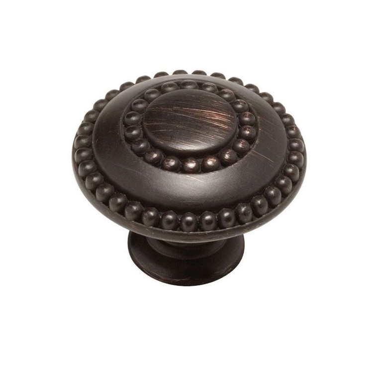 Brainerd PBF808V-VBR 1 3/8" Double Beaded Cabinet Drawer Knob Venetian Bronze Brainerd PBF808V-VBR 1 3/8" Double Beaded Cabinet Drawer Knob Venetian Bronze