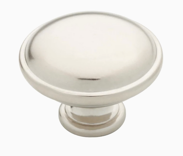 Brainerd P40005W-MN2 1 1/4" Sophia Matte Nickel Cabinet Drawer Pull Knob