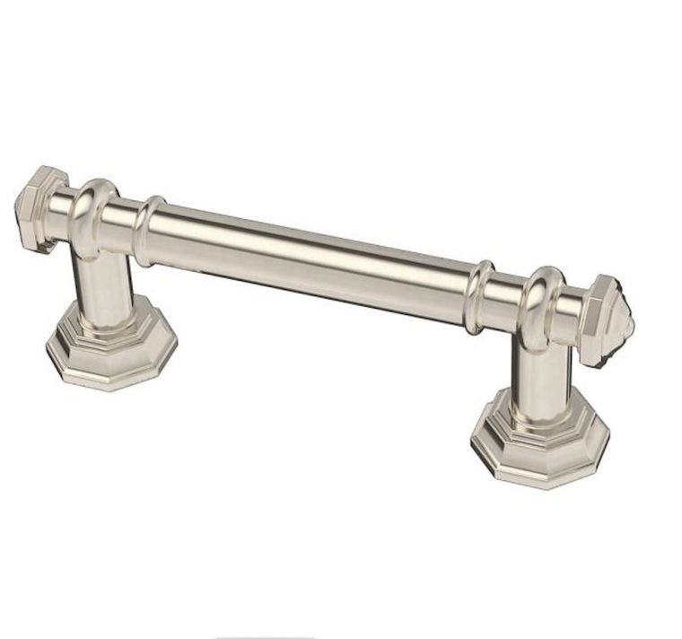 Liberty P41933C-PN 3" Finial Round Polished Nickel Cabinet Drawer Pull