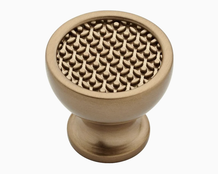 Brainerd P28902W-CZ Champagne Bronze 1 1/8" Caual Industrial Cabinet Drawer Knob