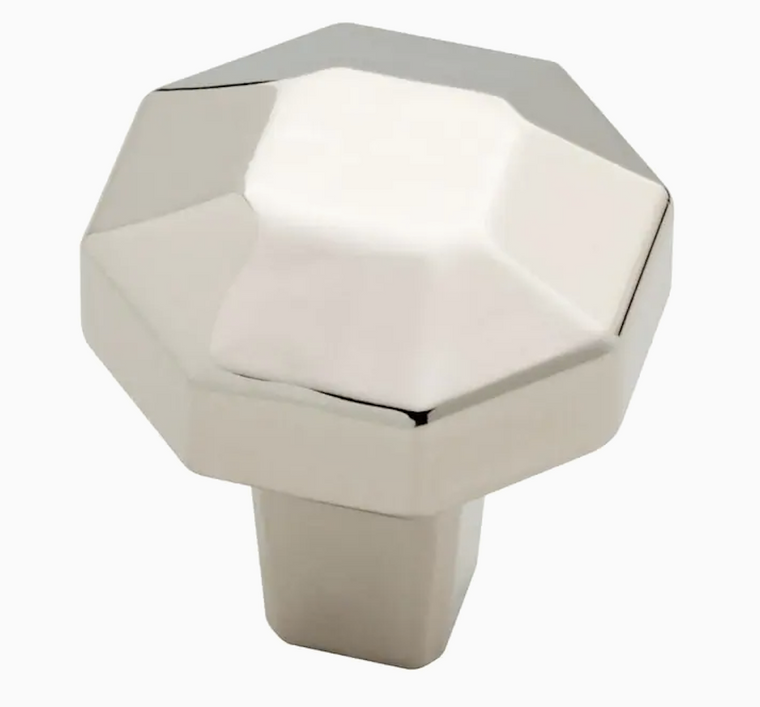 Liberty P27758V-PN 1 1/4" Polished Nickel Serafina Cabinet Drawer Knob