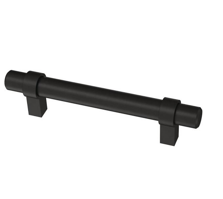 Liberty P40709C-FB 3 3/4" Wrapped Bar Pull Flat Black Finish 24 Pack