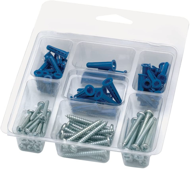 ARROW 160450 Drywall Anchor Assortment 90 Pack ARROW 160450 Drywall Anchor Assortment 90 Pack
