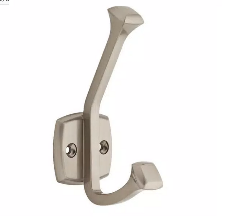 Liberty B31094C-SN Mandara Beveled 4 3/8" Satin Nickel Coat, Hat, Robe Hook