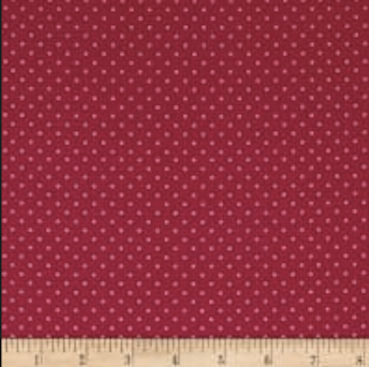 Stof of France Printemps Dot Pink Cotton Quilting Fabric By The Yard Stof of France Printemps Dot Pink Cotton Quilting Fabric By The Yard