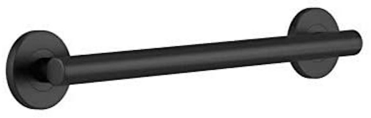 Delta 41818-BL Contemporary 18-Inch Grab Bar Concealed Mounting Flat Black Delta 41818-BL Contemporary 18-Inch Grab Bar Concealed Mounting Flat Black