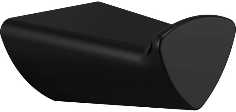 Delta 77435-BL Zura Bath Robe Hook Matte Black Finish Delta 77435-BL Zura Bath Robe Hook Matte Black Finish