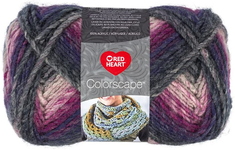 Red Heart Colorscape Montreal Knitting & Crochet Yarn