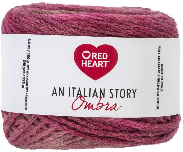 Italian Collection Ombra Sorbetto Wool Blend Knitting & Crochet Yarn