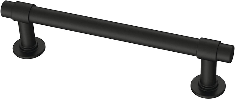 Liberty P29517K-FB 4" Flat Black Francisco Cabinet Drawer Pull 10 Pack