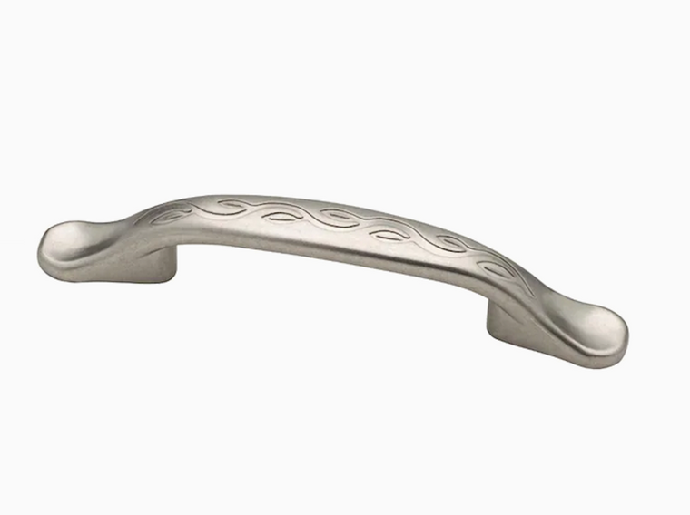 Brainerd P23833W-475 Bedford Nickel 3" Leaf & Vine Cabinet & Drawer Pull Brainerd P23833W-475 Bedford Nickel 3" Leaf & Vine Cabinet & Drawer Pull