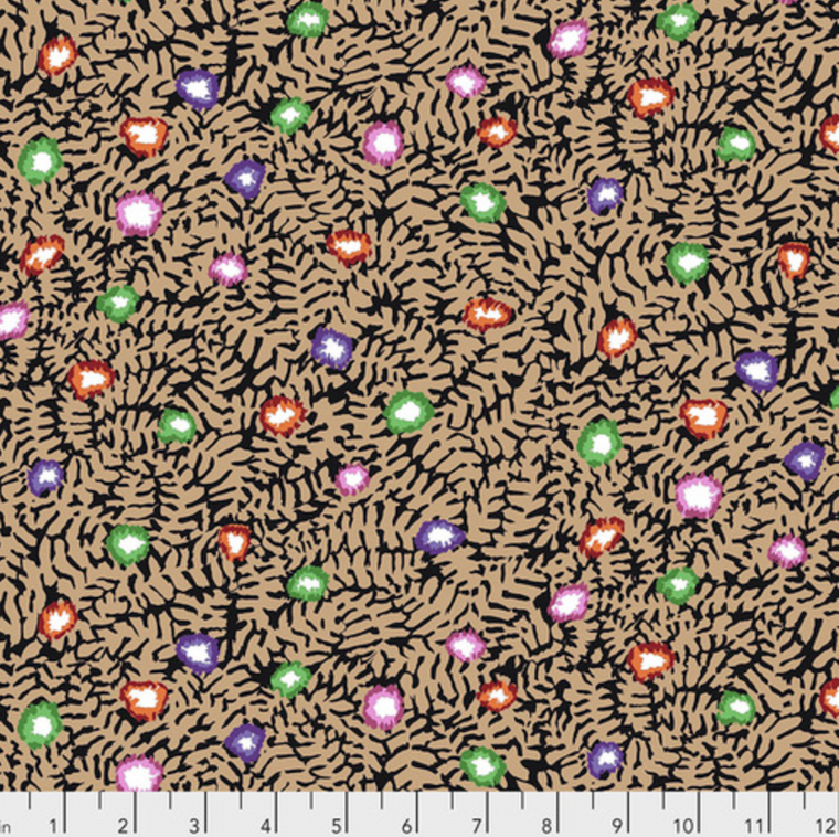 Free Spirit Kaffe Fassett PWGP184 Moss Flower Ochre Cotton Quilting Fabric by Yd Free Spirit Kaffe Fassett PWGP184 Moss Flower Ochre Cotton Quilting Fabric by Yd