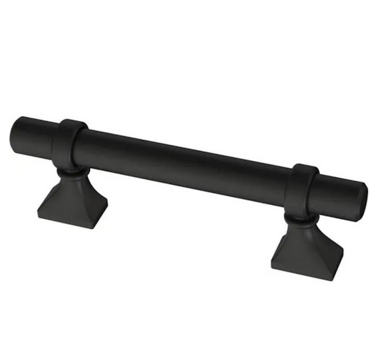 Liberty P44376C-FB 1 3/8" - 4" Classic Adjustable Cabinet Pull Flat Black Liberty P44376C-FB 1 3/8" - 4" Classic Adjustable Cabinet Pull Flat Black