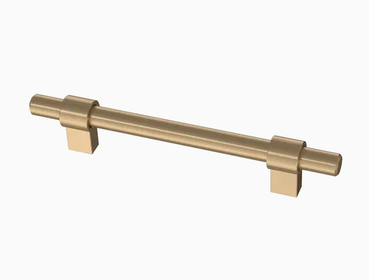 Brainerd  P44371W-CZ 1 3/8" - 6 5/16" Wrapped Adjustable Cabinet Pull Champagne Bronze