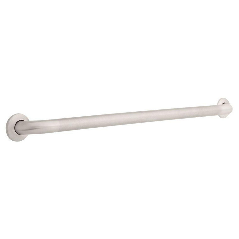 Delta D5636PS 36" Bath Safety Concealed Mount Grab Bar Peened Bright Stainless Finish Delta D5636PS 36" Bath Safety Concealed Mount Grab Bar Peened Bright Stainless Finish