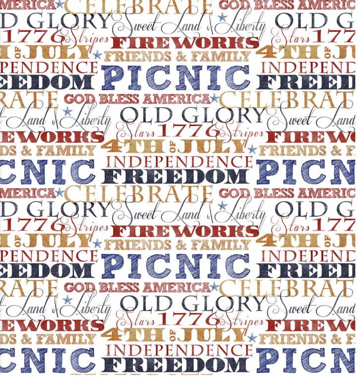 3 Wishes 16068 American Spirit American Works White Cotton Fabric By The Yard 3 Wishes 16068 American Spirit American Works White Cotton Fabric By The Yard