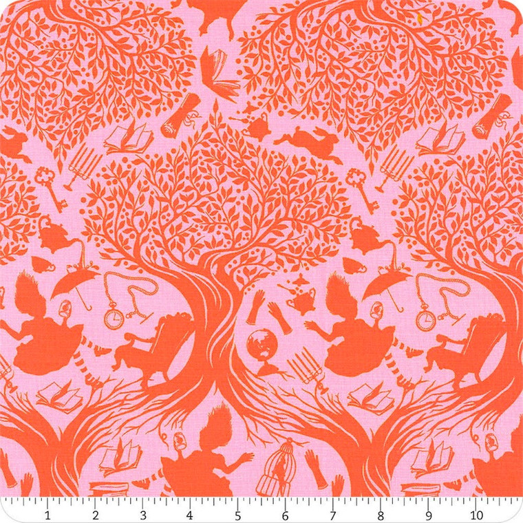 Tula Pink PWTP166 Curiouser & Curiouser Down The Rabbit Hole Wonder Cotton Fabric By Yd Tula Pink PWTP166 Curiouser & Curiouser Down The Rabbit Hole Wonder Cotton Fabric By Yd
