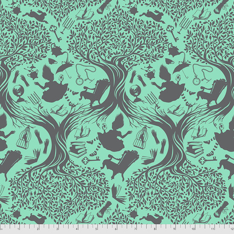 Tula Pink PWTP166 Curiouser & Curiouser Down The Rabbit Hole Daydream Cotton Fabric By Yd Tula Pink PWTP166 Curiouser & Curiouser Down The Rabbit Hole Daydream Cotton Fabric By Yd