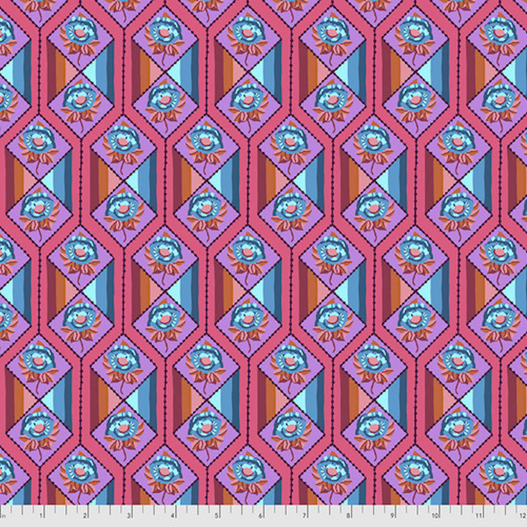 Free Spirit Anna Maria Horner PWAH157 Bright Eyes Facets Coral Fabric By Yard Free Spirit Anna Maria Horner PWAH157 Bright Eyes Facets Coral Fabric By Yard
