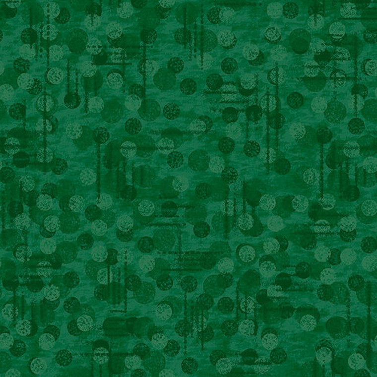 Blank Quilting Jot Dot Tonal Texture Green Cotton Fabric By The Yard