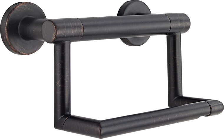 Delta Faucet 41550-RB Contemporary Tissue Holder/Assist Bar Venetian Bronze