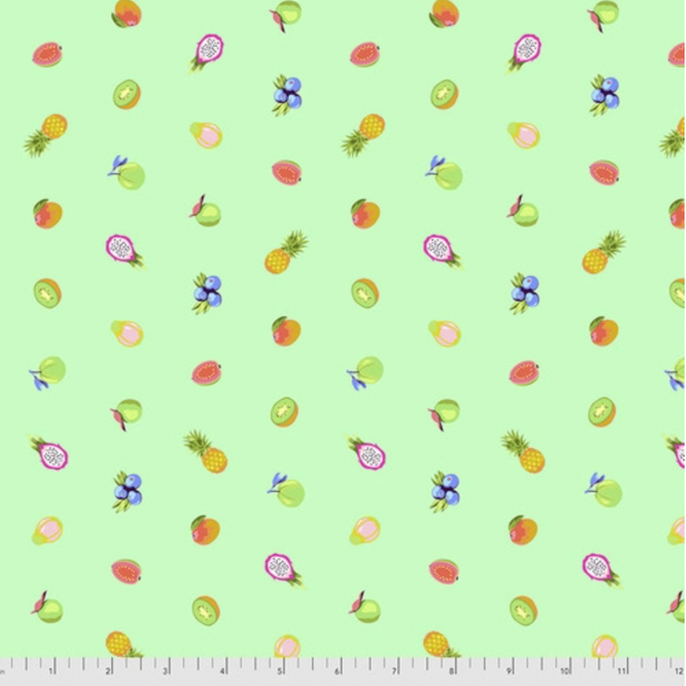 Free Spirit Tula Pink PWTP175 Daydreamer Forbidden Fruit Snacks Mojito Cotton Fabric By Yd Free Spirit Tula Pink PWTP175 Daydreamer Forbidden Fruit Snacks Mojito Cotton Fabric By Yd