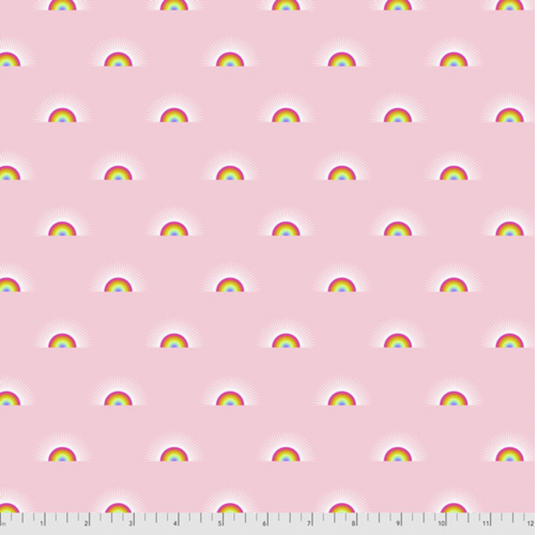 Free Spirit Tula Pink PWTP176 Daydreamer Sundaze Guava Cotton Fabric By Yd Free Spirit Tula Pink PWTP176 Daydreamer Sundaze Guava Cotton Fabric By Yd