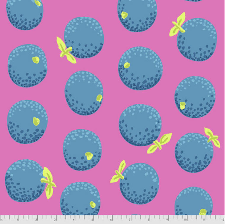 Free Spirit Kaffe Fassett PWG177 Oranges Pink Cotton Quilting Fabric by Yd