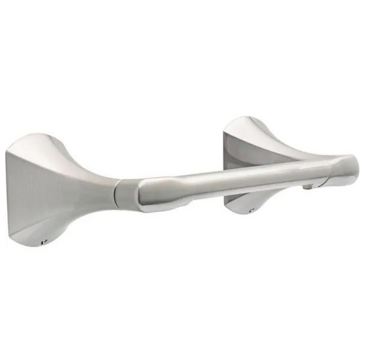 Delta PRC50-BN Pierce Bath Toilet Paper Holder Satin Nickel Finish
