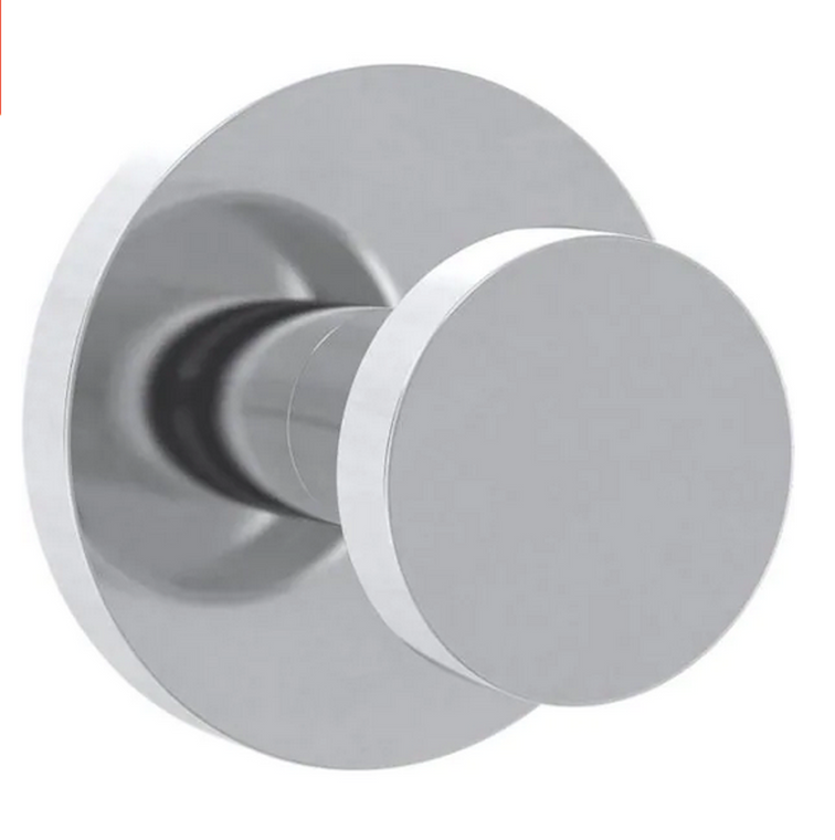 Liberty B431153-PC 2 3/4" Chrome Modern Round Post Hook Coat, Hat, Robe Hook