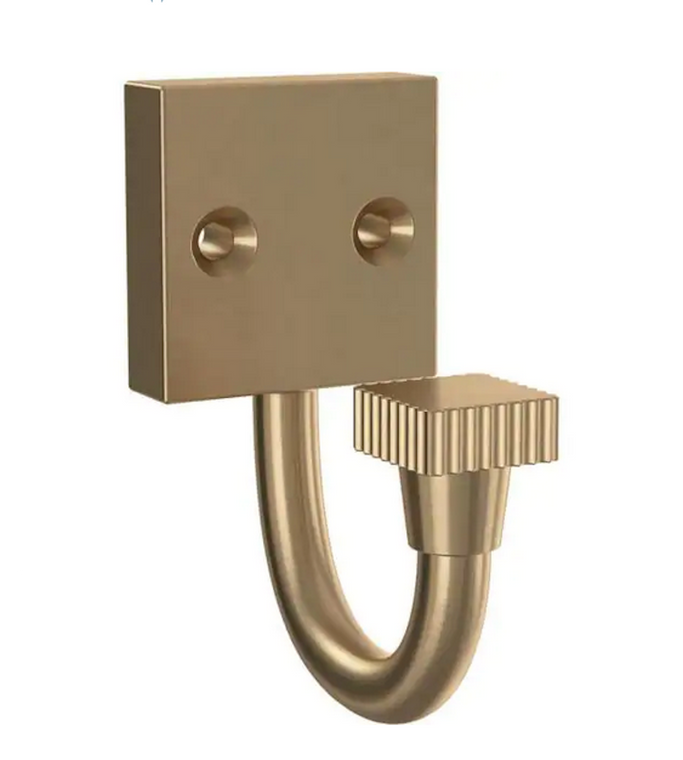Liberty B43206-CZ Simple Square 2 7/8" Single Prong Hook Champagne Bronze