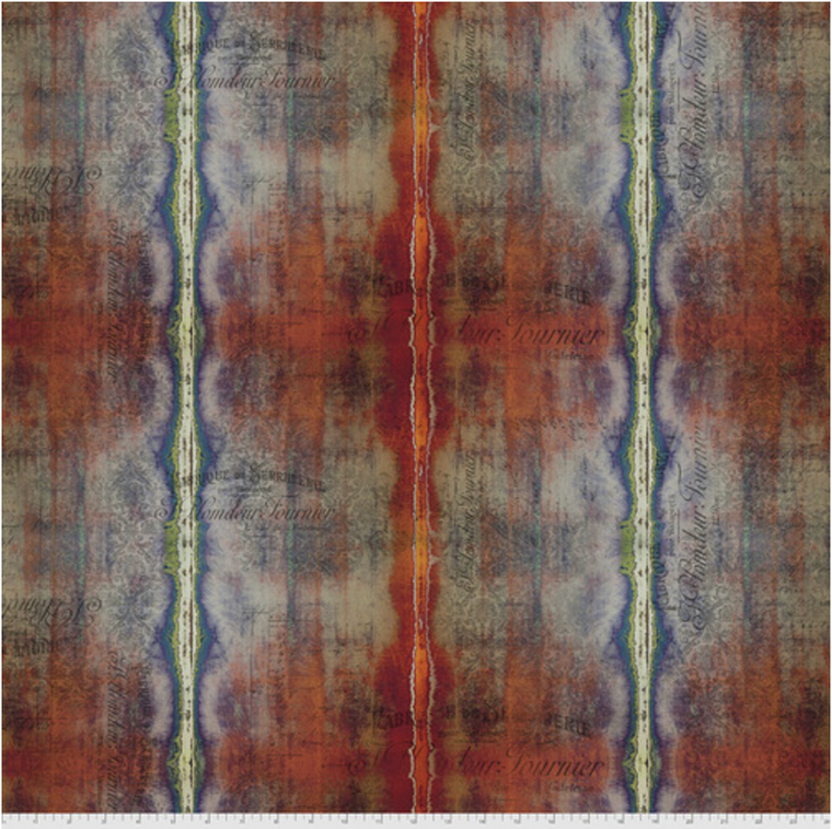 Tim Holtz Abandoned PWTH143 Dyed Stripe Multi  Cotton Fabric By The Yard Tim Holtz Abandoned PWTH143 Dyed Stripe Multi  Cotton Fabric By The Yard