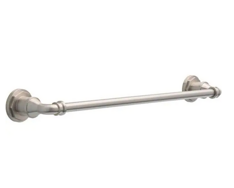Delta LHT18-BN Lochurst Bath 18" Towel Bar Brushed Nickel Finish