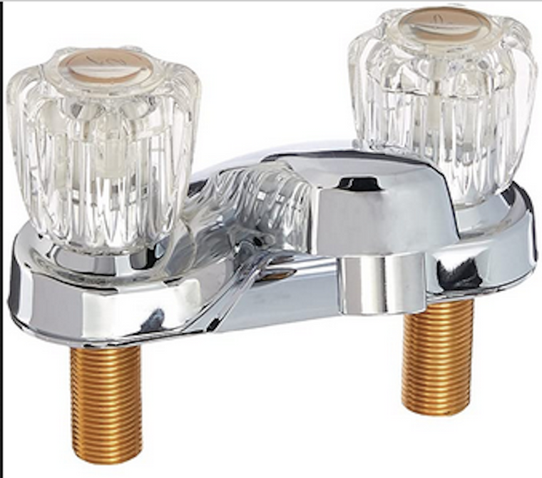 Peerless P299621LF-ECO-W 2-Handle 4" Centerset Bathroom Faucet Chrome Finish