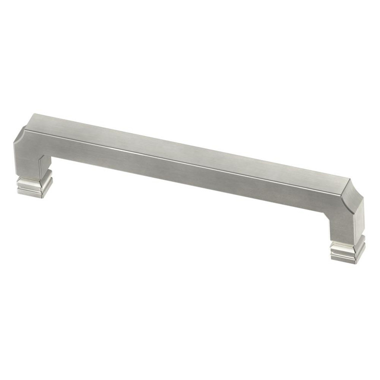 Liberty P38755C-SN 5 1/16" Notched Cabinet Drawer Pull Satin Nickel Finish