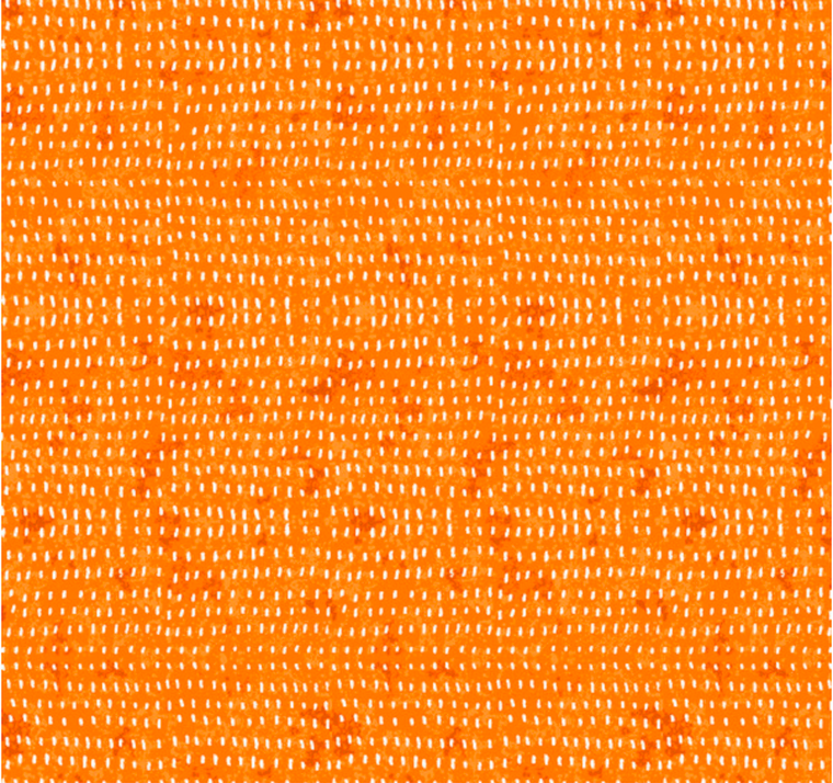 Free Spirit Cori Dantini Seeds Orange Cotton Fabric By Yd