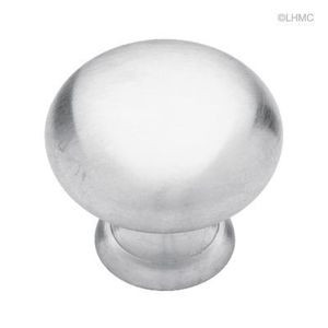 P30930V-SC Satin Chrome 1 1/4" Round Cabinet Drawer Knob